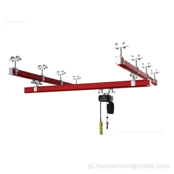 Light Track Free Standing Flexible Combined Crane